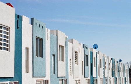 Haus blau ws